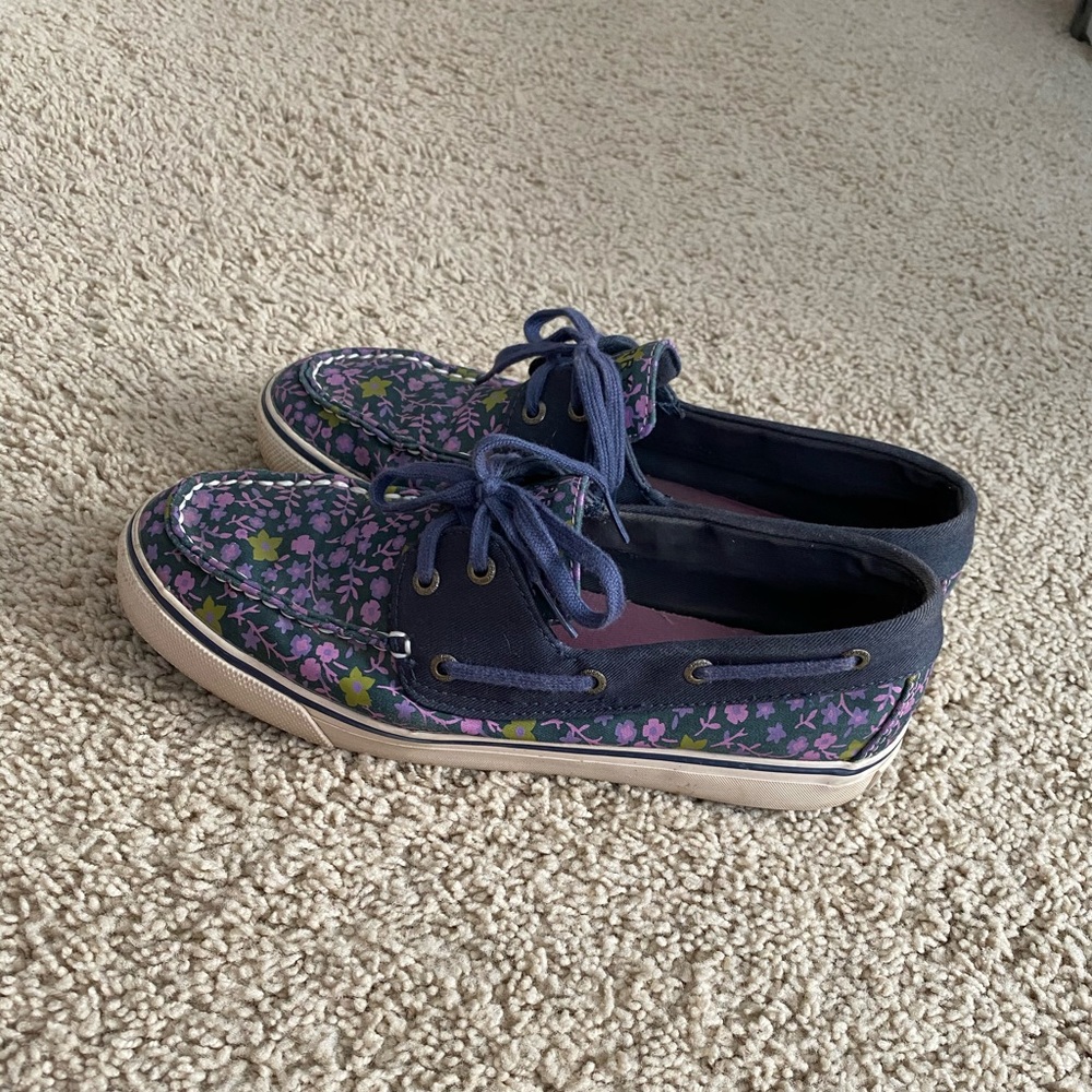 Floral Sperry Top-Siders